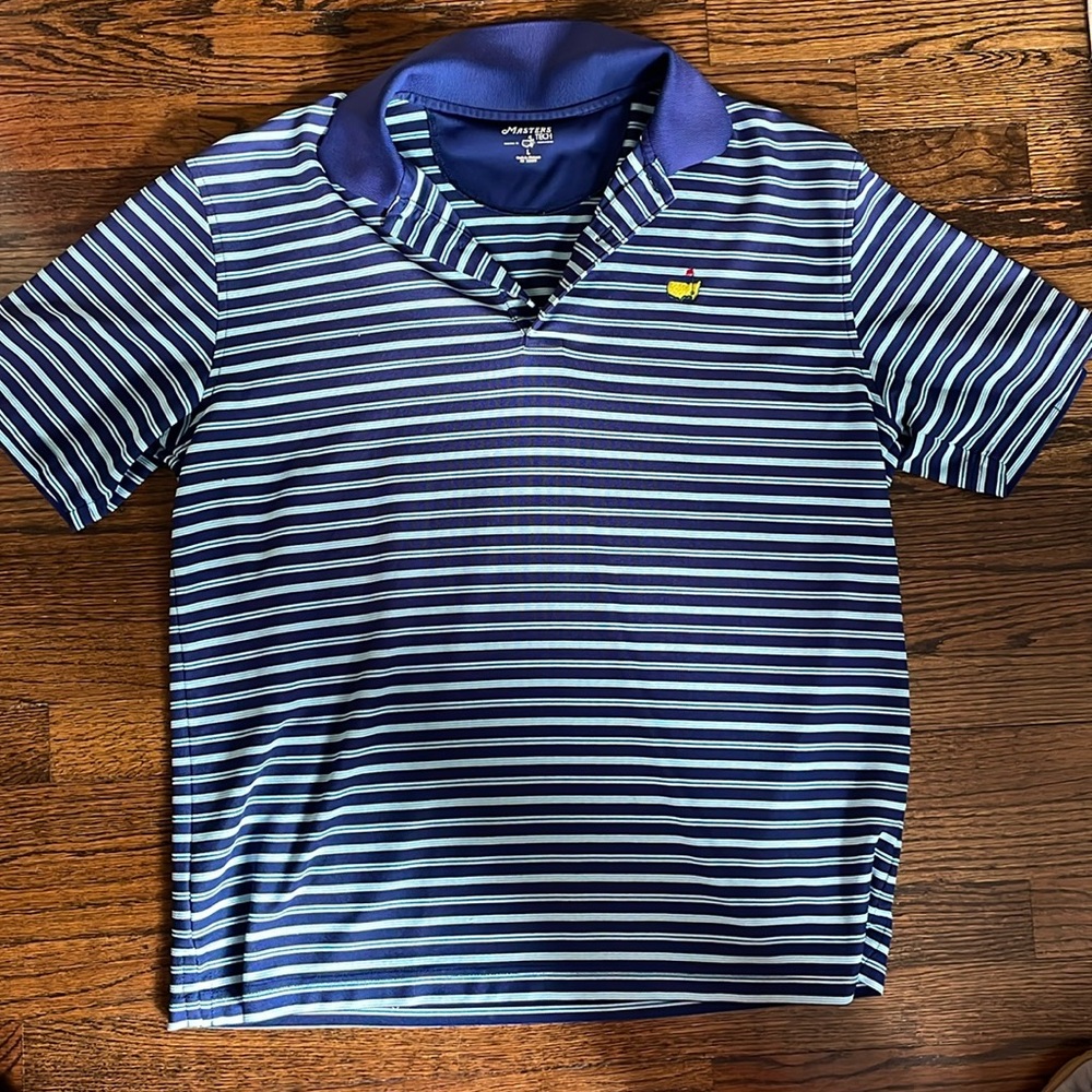 Men’s Barely Worn Masters Golf Polo
